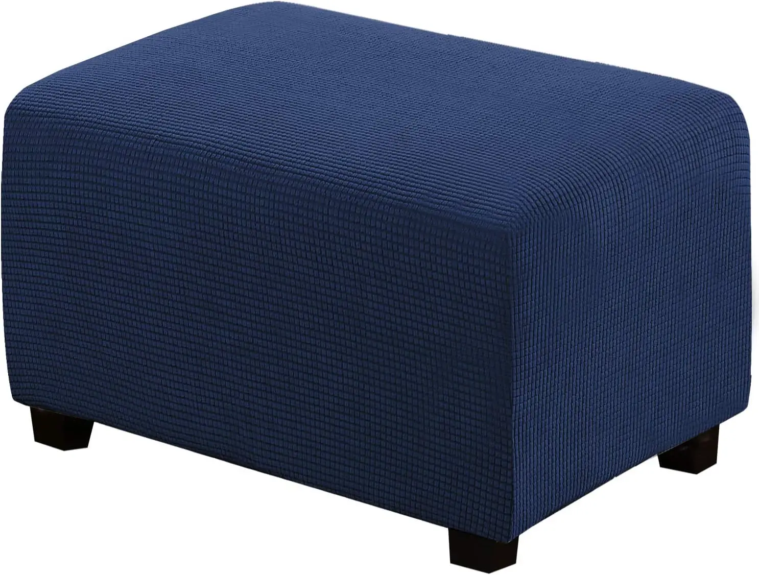 

Ottoman Cover Slipcover Rec Fit Length 33""-38"" Footrest Sofa Slipcovers Stool Cover Footstool Protector Covers Feature