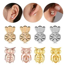 Adjustable Earring Lifts Love Heart Stud Back Lifters Ear Lobe Ster for Ornaments and Accesso Ries Adjustable Earring Lifts New