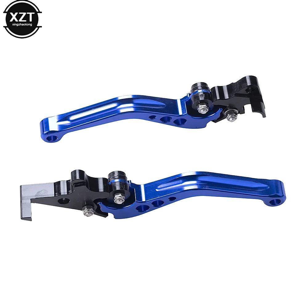 Universal 2 Pcs CNC Alloy Motorcycle Brake Handle Adjustable Size Moto Motorbike Modification Clutch Drum Brake Lever Handle Hot