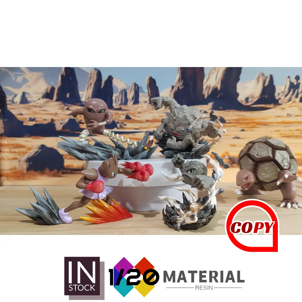 

[In Stock]1/20 Resin Scale World [Copy-PT] Geodude & Graveler & Golem