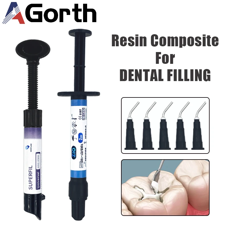 

1Pcs Dental Light Cure Resin Composite Universal Flowable A2 Dental Filling Resin Dentist Filling Material