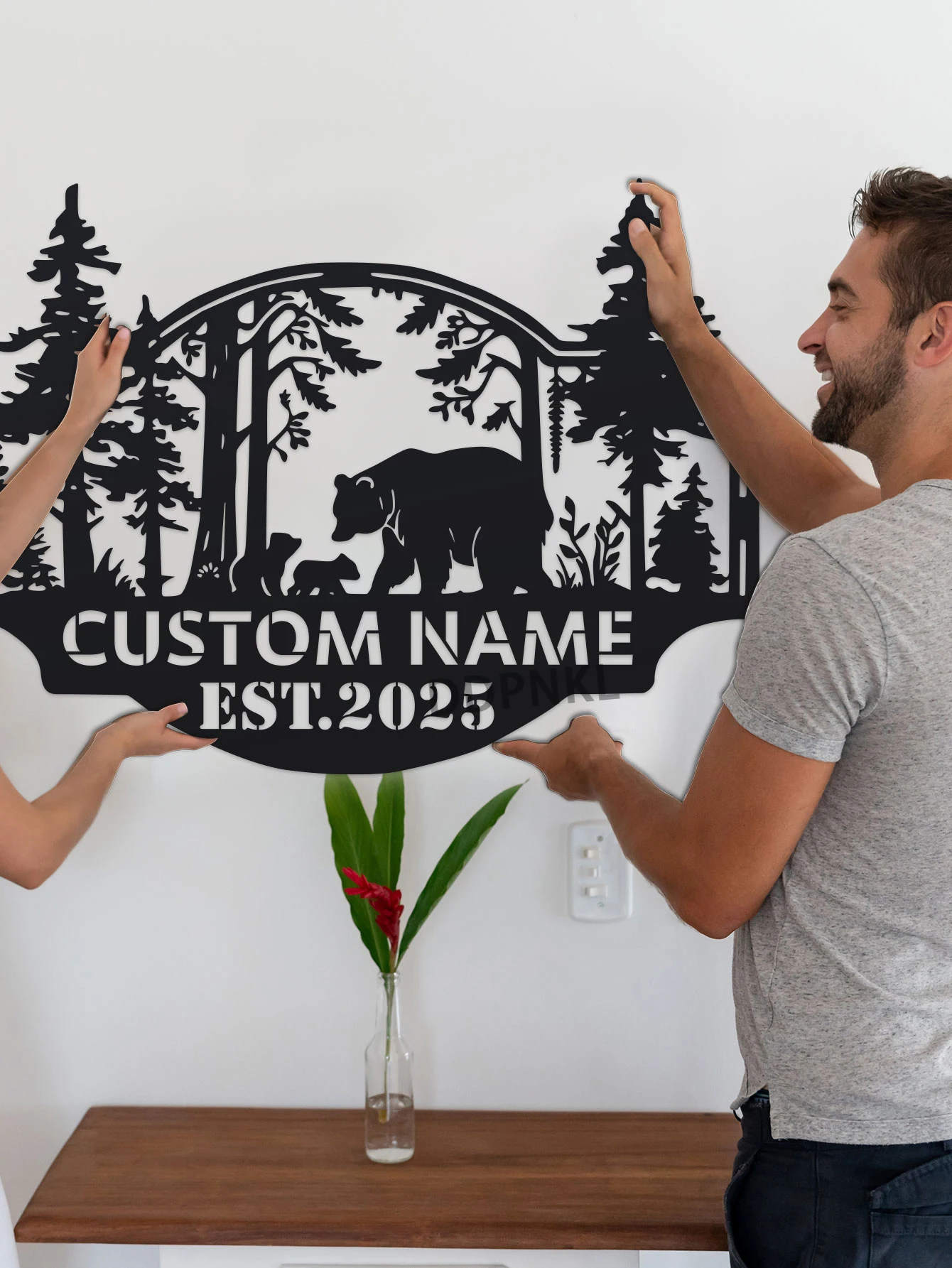 Personalized Bear Cabin Sign, - огляд і ціна Outdoor Hunting Names