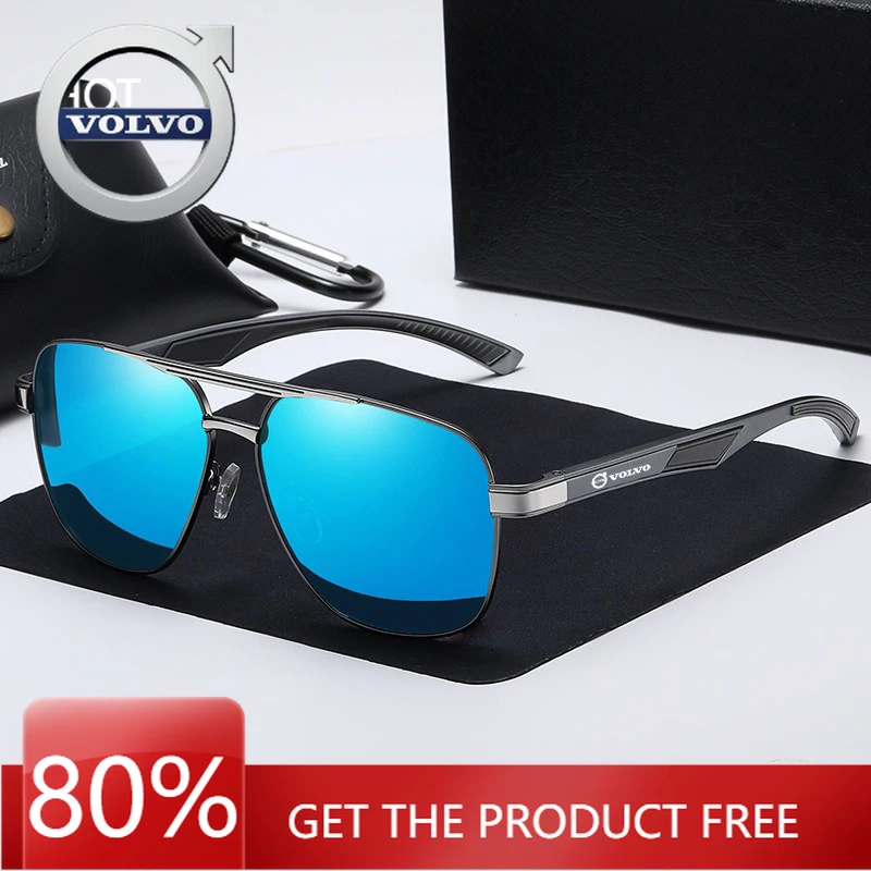 

Эмблемы 2026, новинка для Volvo, модные роскошные солнцезащитные очки для мужчин, солнцезащитные очки для вождения, мужские и женские поляризационные для Volvo XC40 XC90 V40 V90 V60 X