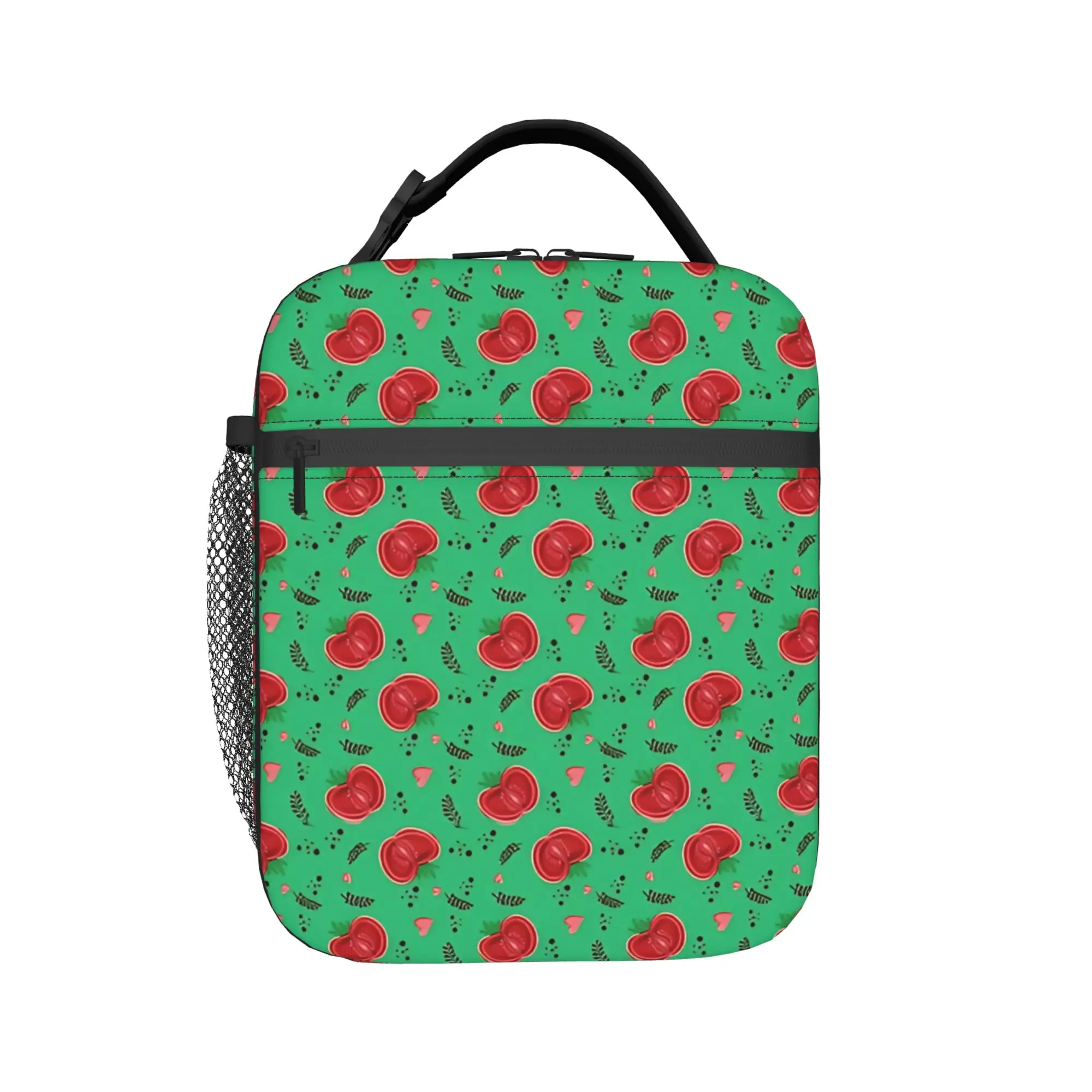 Sexy Tomato  Insulated Lunch Bags Thermal Bag Reusable,Meal Container Tomato Style High Capacity Tote Lunch Box Food Bag