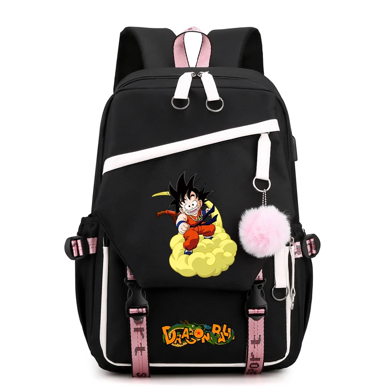 

Anime Dragon Ball Canvas Backpack Printed Backpack for Girl Boy Gift Back To School Bookbag Men Women Travel Bag Mochila