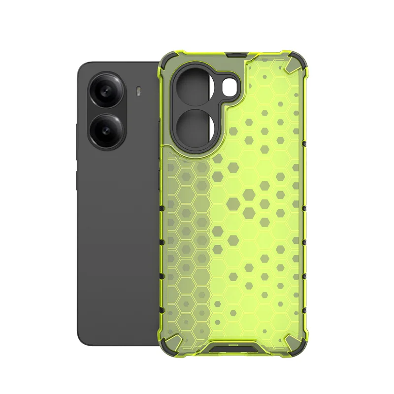 حافظة لهاتف Xiaomi Poco X7 Pro 5G مقاومة للصدمات هجينة من البولي يوريثان PC حافظة هاتف شفافة لهاتف Poko Poxo Pocco Little X 7 Pro X7Pro 5G