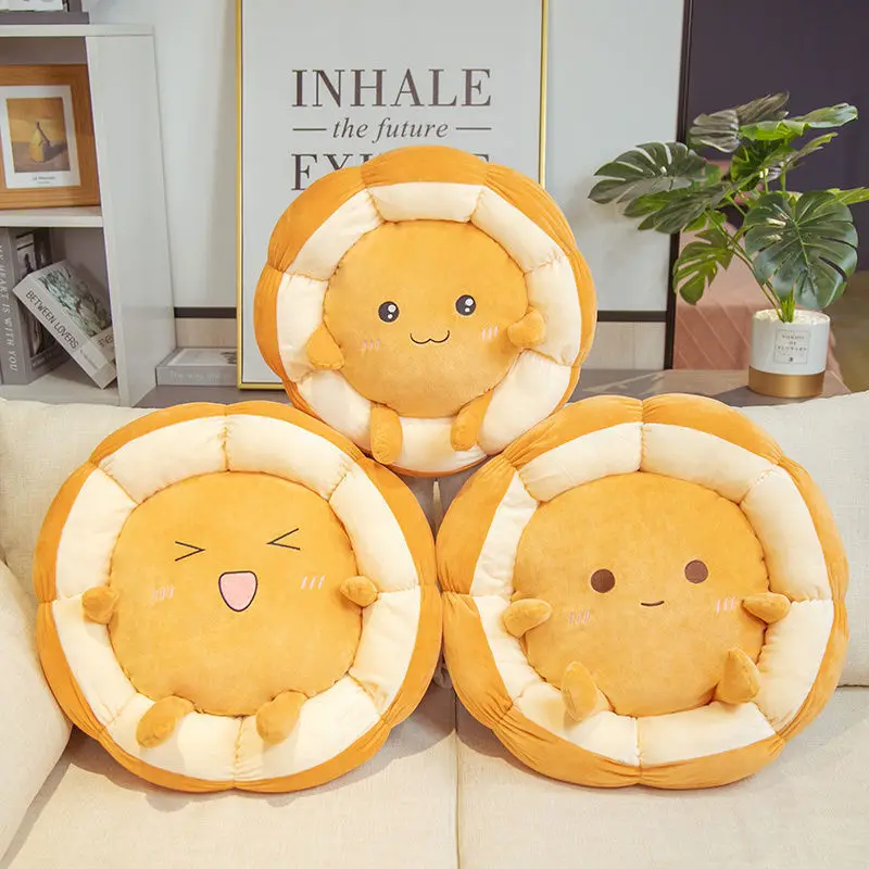 Cartoon Tatami Cushion Ground Futon Japanese Style Cute Lazy Person Sitting  Bay Window Bedroom Household Buttocks Round Cushion