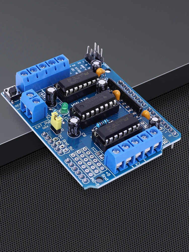 L293D DC Motor Drive Shield Stepper 4.5-36V 4CH Motor Control Shield for Arduino Raspberry Pi DIY Experiments