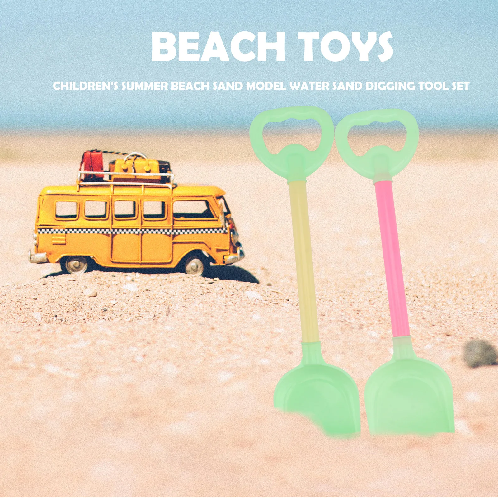 10 Stück Kinder-Strandschaufeln, sicheres starkes Material für Park, Strand, Spielzeit, pädagogisches praktisches Set zur Entwicklung der Fähigkeiten