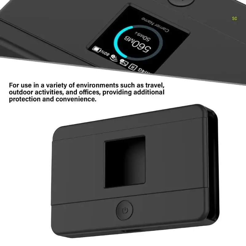 Ốp Silicon Cho Router M7350 Chống Nước Bộ Định Tuyến Wifi Ốp Lưng Ốp Silicon Chống Sốc Dropshipping