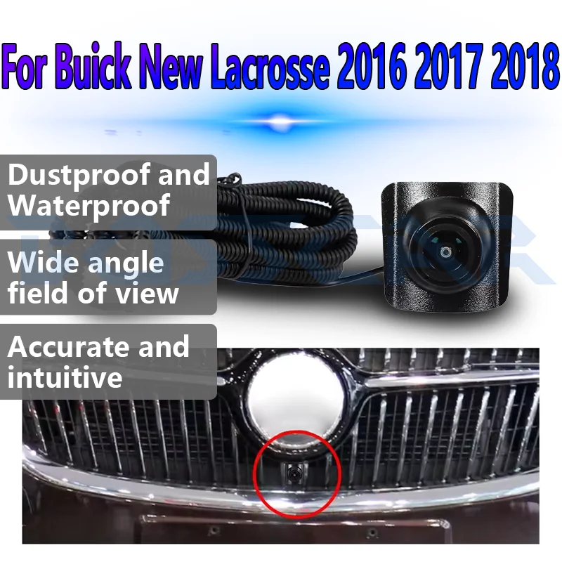 

Для Buick New Lacrosse 2016 2017 2018, автомобильная камера переднего вида AHD 1080P ночного видения 150 ° Водонепроницаемые автомобильные камеры с объективом «рыбий глаз»
