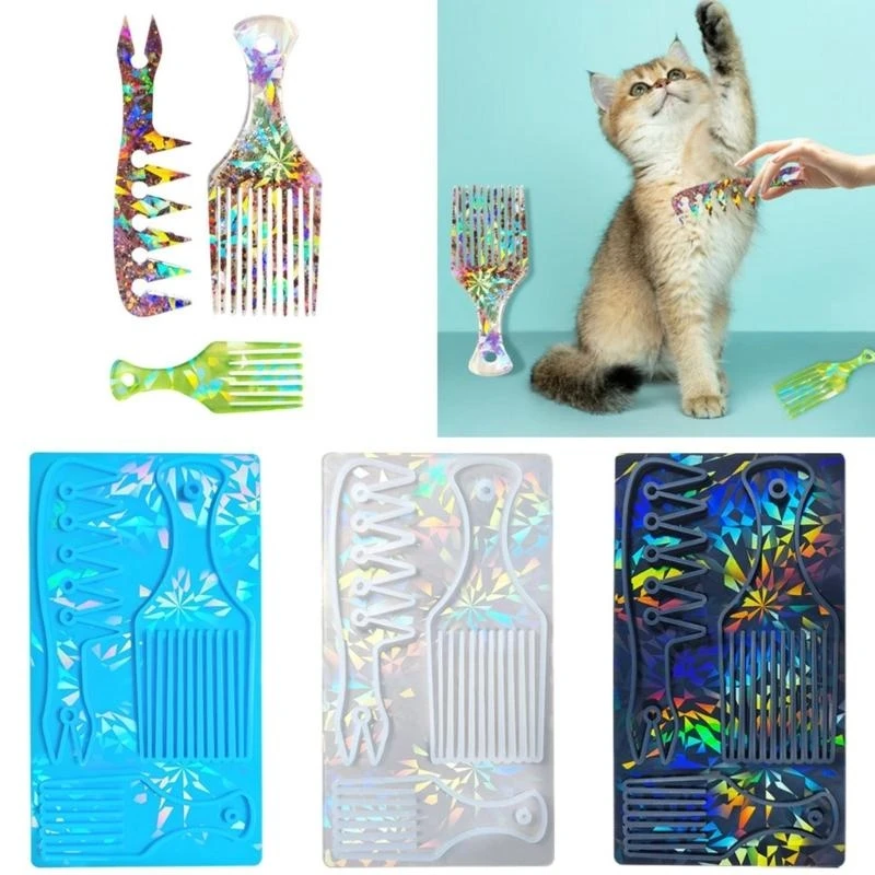 Strumento toelettatura per animali domestici fai -da -te stampo per stampo per animali domestici muffe resina in per i