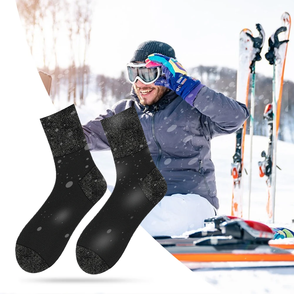 

Зимние самонагревающиеся носки, дышащие термоноски с подогревом, теплые носки с подогревом, теплые носки для мужчин и женщин