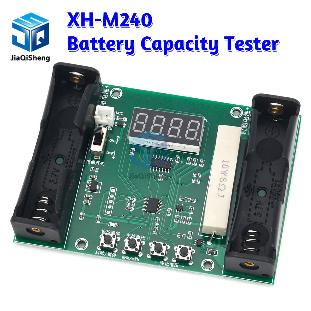 XH-M240 Battery Capacity Tester for 18650 Lithium Discharge Energy Testing Meter