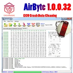 AirByte J2534 FULL 1.0.0.32 Software Cleaning Crash Data in SRS ECUs via J2534 adapter works with MVCI SM2 Open Port 2