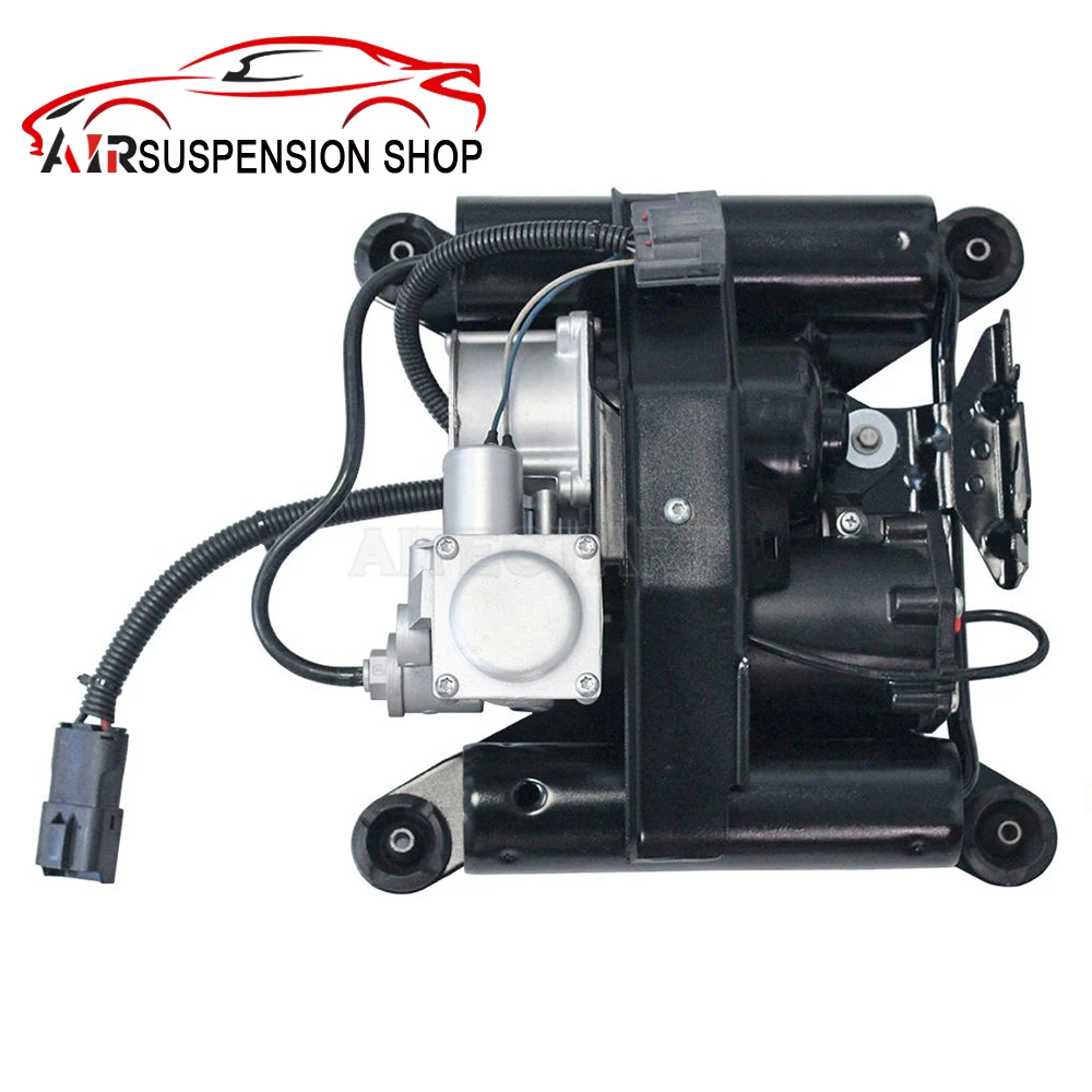 For LAND ROVER Range Rover Executive Edition L322 2006-2012 Air Ride Suspension Compressor Pump With Bracket LR041777 RQL500050