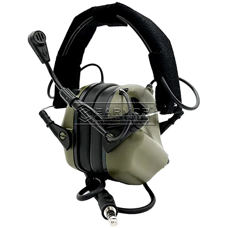 OPSMEN EARMOR M32 MOD4 Tactical Headset Headphone Hearing Protection Shooting Earmuffs with Microphone Sound Amplification