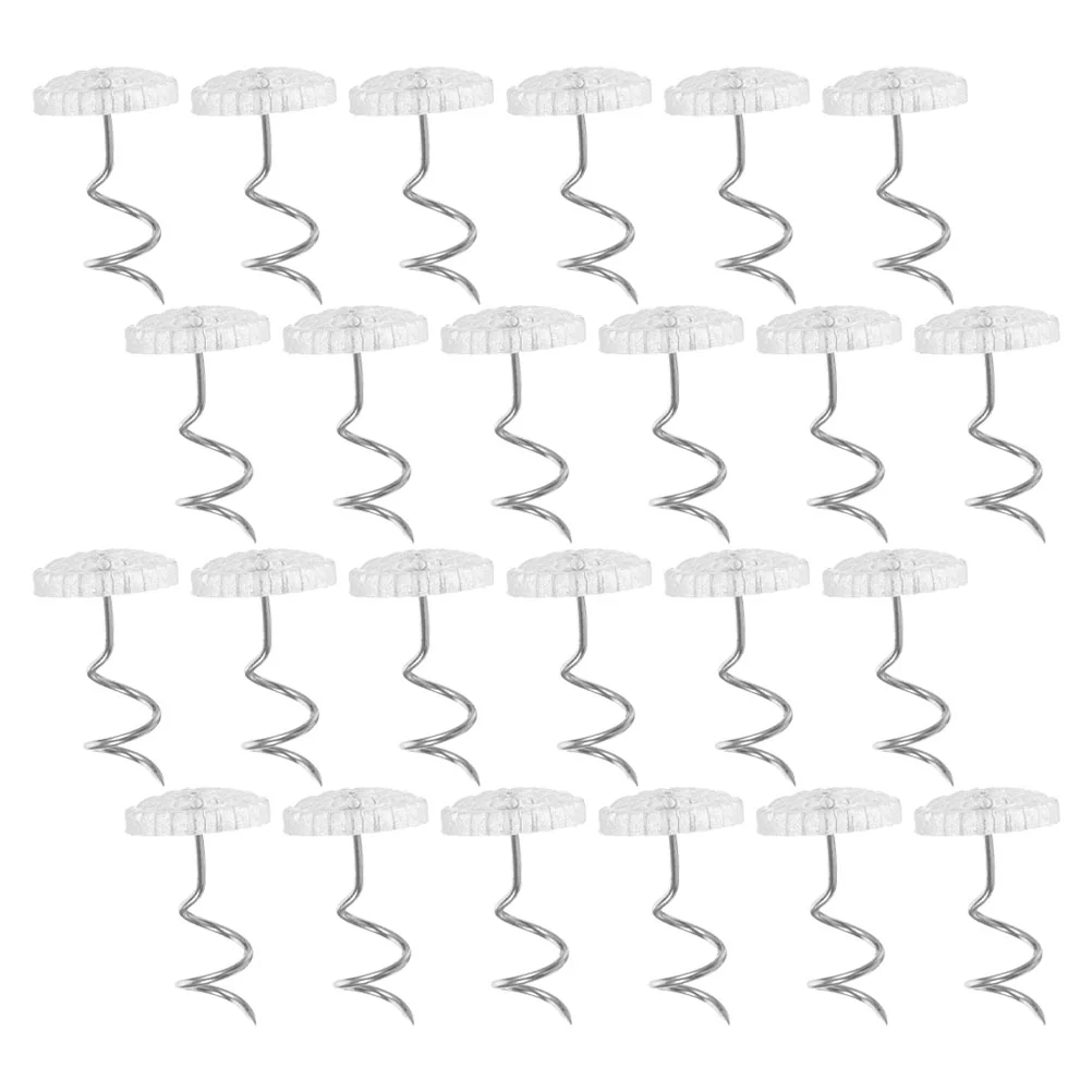 50pcs Sofa Tacks Spiral Furniture Pins Bed Sheet Spiral Nails Furniture Nail Furniture Pin bed sheet pins