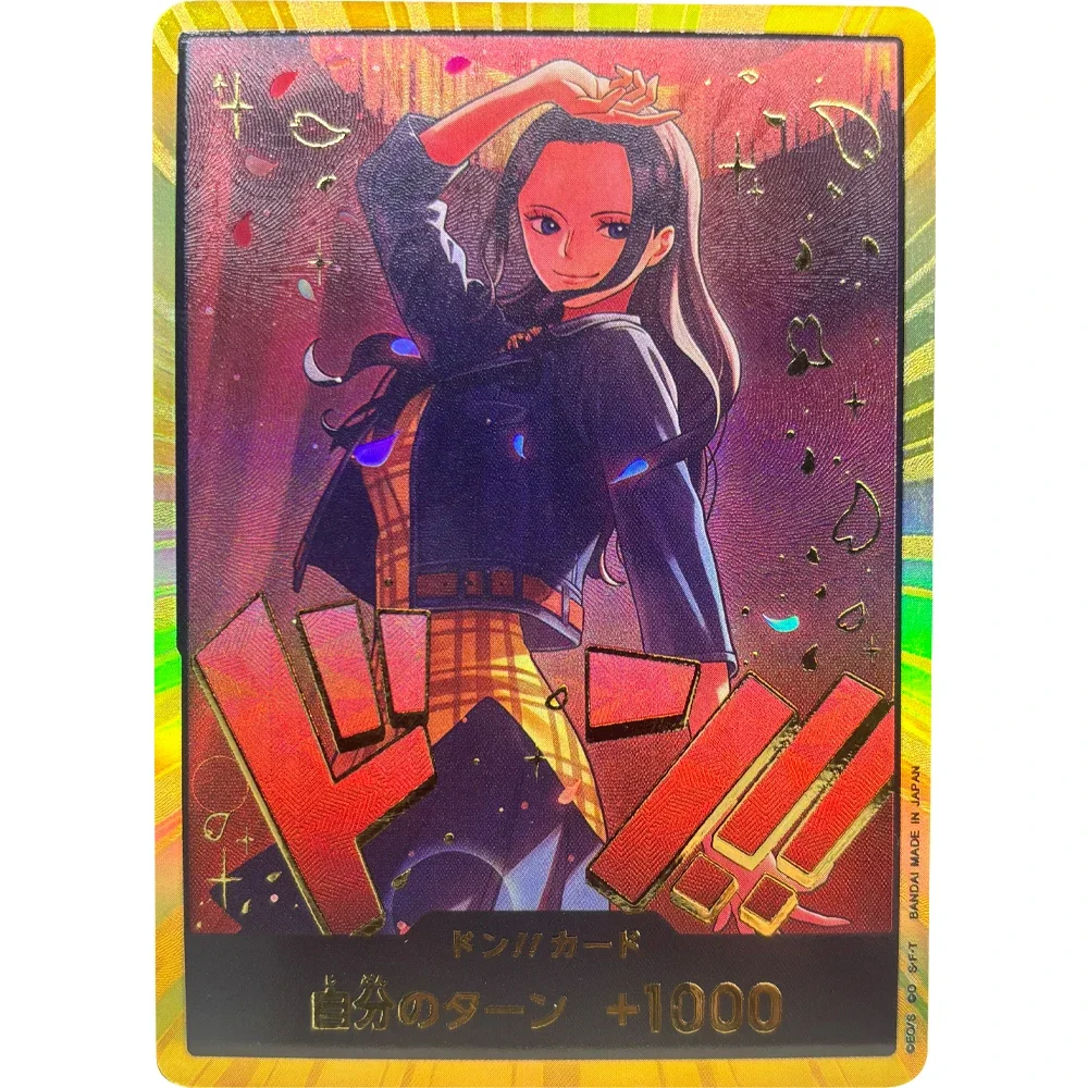 قطعة واحدة من بطاقات جمع الطوابع الساخنة DIY دون!! بطاقة EB03 نامي نيكو روبن JPN لعبة ذاتية الصنع لعبة بطاقات أنيمي هدية