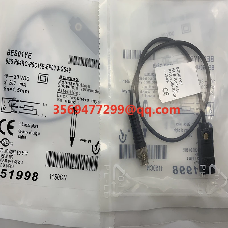 Proximity switch  BES01YE BES R04KC-PSC15B-EP00,3-GS49 Brand new original spot