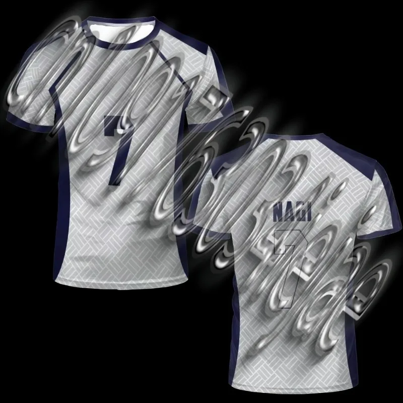 

Summer Men Tshirt Men's Blue Lock Anime Soccer Jersey T-shirts Women's Sports Tops Men Casual T shirt Men Clothing Tshirt