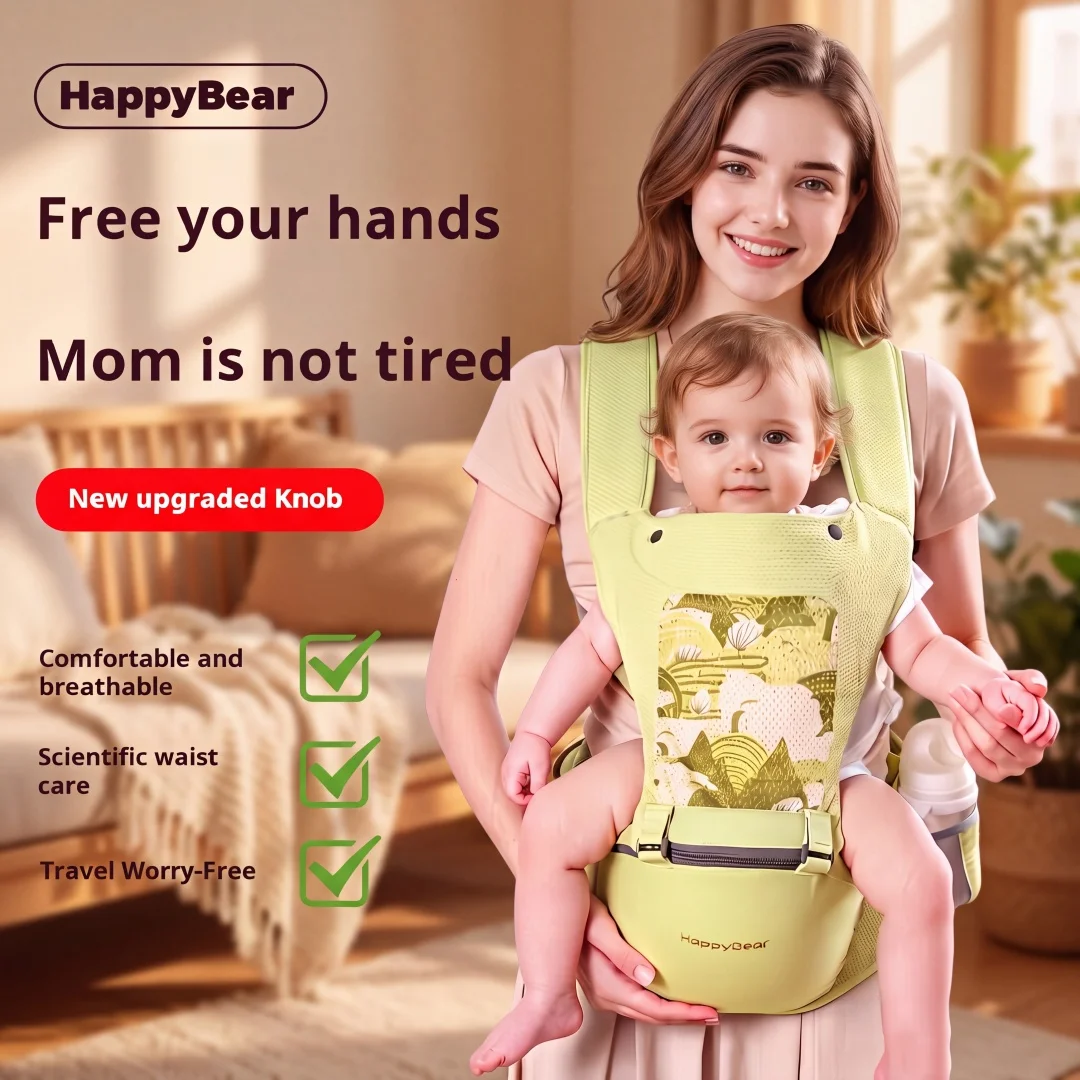 Multi-functional front and back baby carriers, cross-carry type front and rear dual-use shoulder-free hands-free baby-carrying a