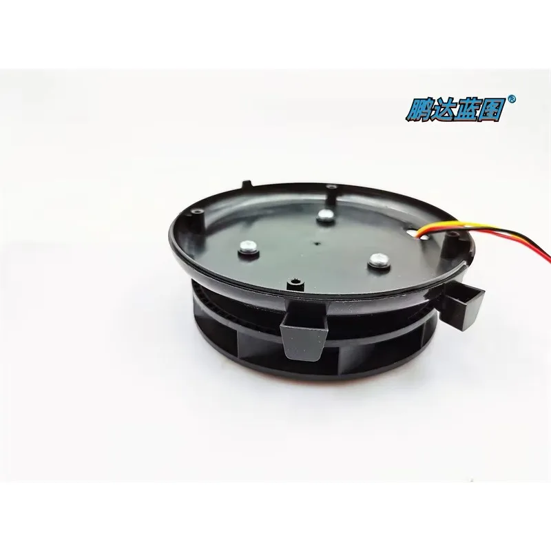 pa Side air outlet 10025 round car air purifier with base 12V 0.29A double ball speed measuring fan