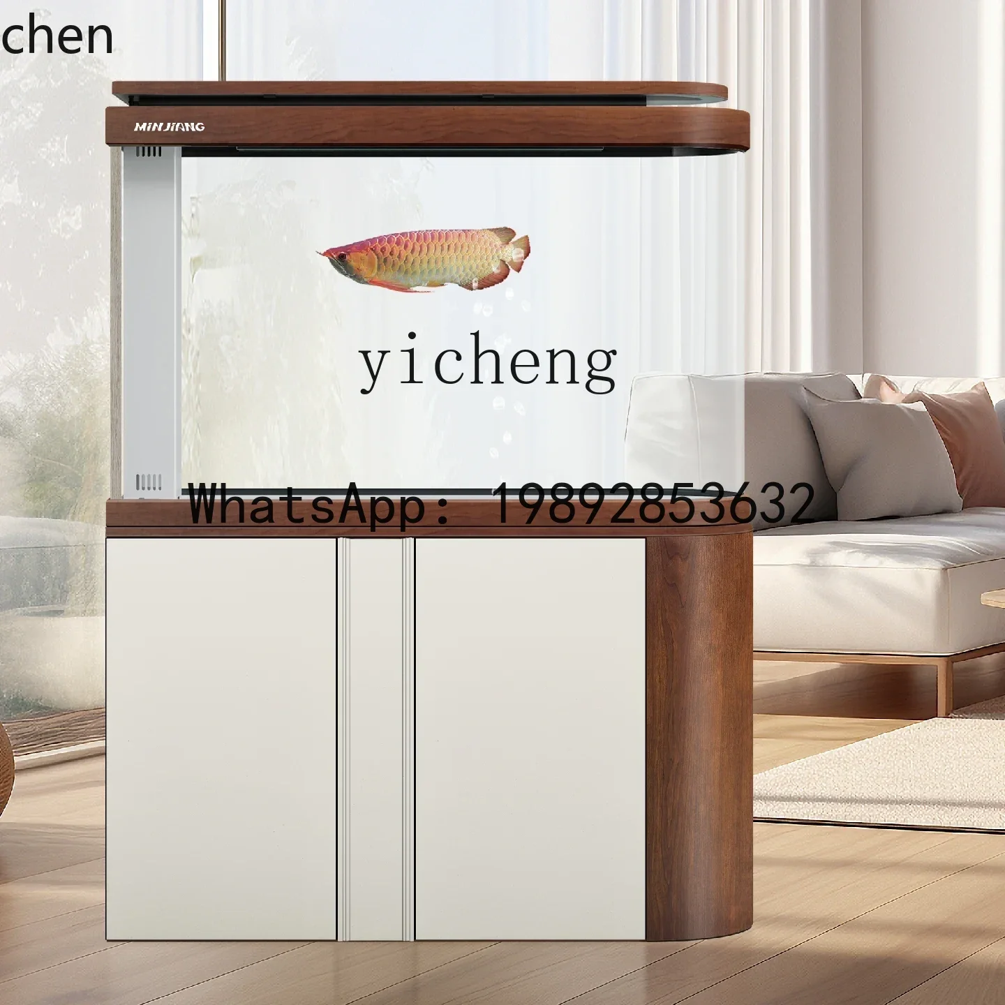 

X7 Fish Tank Partition Screen Living Room Household Aquarium Large Bottom Filter Fish Tank