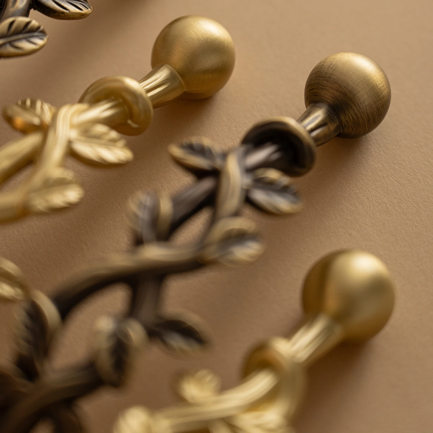 Brushed brass cabinet pull — product image 24