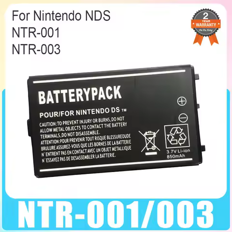 New Replacement Game Battery For Nintendo NDS NTR-001 NTR-003 Battery