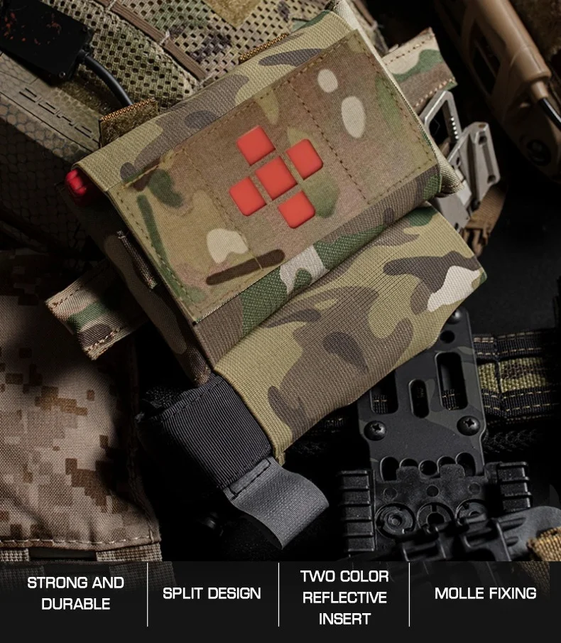

Rapid-Deployment First Aid Pack | MOLLE-Compatible Rescue Pouch | Outdoor Safety Essential