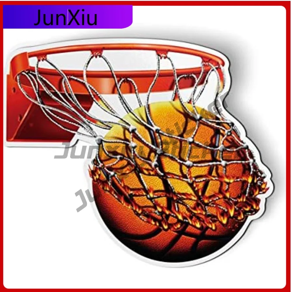 

Basketball Hoop 5 New Limited Vinyl Aesthetic Car Decal Sticker Waterproof Laptop Window Bumper Auto Exterior Gift Decor