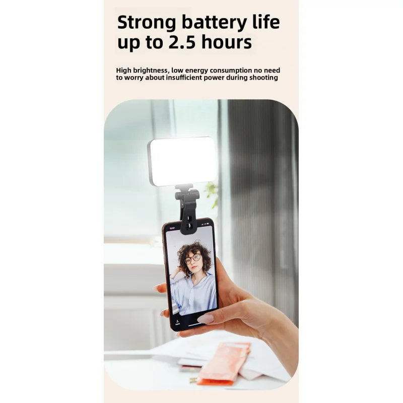 ไฟพกพา ANLAIKE GZ666 ไฟ RGB สำหรับความงาม ไลฟ์สด ไฟเติมโทรศัพท์มือถือ ส่องสว่าง