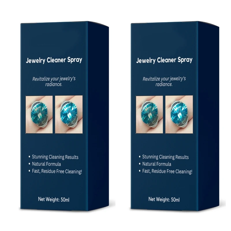 Jewelry Cleansing Formula for Gold, Silver, and Gemstones 50ml Dropship