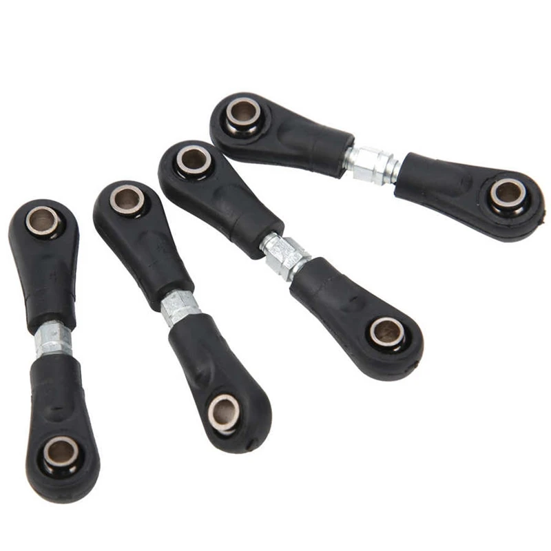 4Pcs Link Pull Rod For 1/10 RC Drift On Road Touring Car(HSP HPI Himoto SST RACING LRP 3Racing Tamiya 58658 Kyosho)