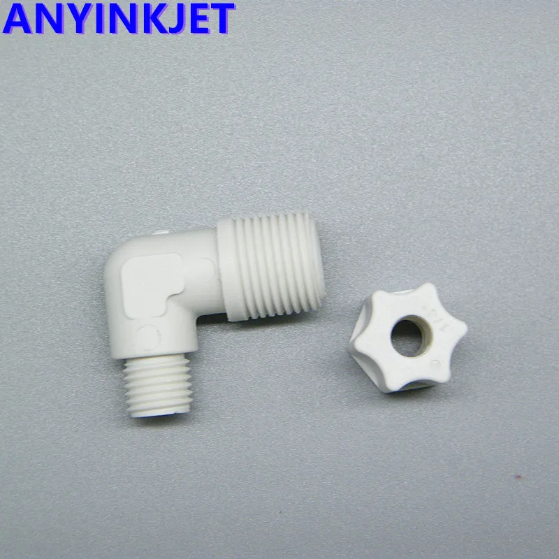 For Citronix 003-1095-001 connector 3/8 connector L type for Citronix Ci580 Ci700 Ci1000 Ci2000 printer