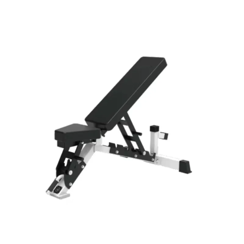 معدات صالة الألعاب الرياضية المائلة القابلة للتعديل، مقعد وزن قابل للطي لتدريبات القوة في صالة الألعاب الرياضية، مقاعد البدلاء والرفوف #2