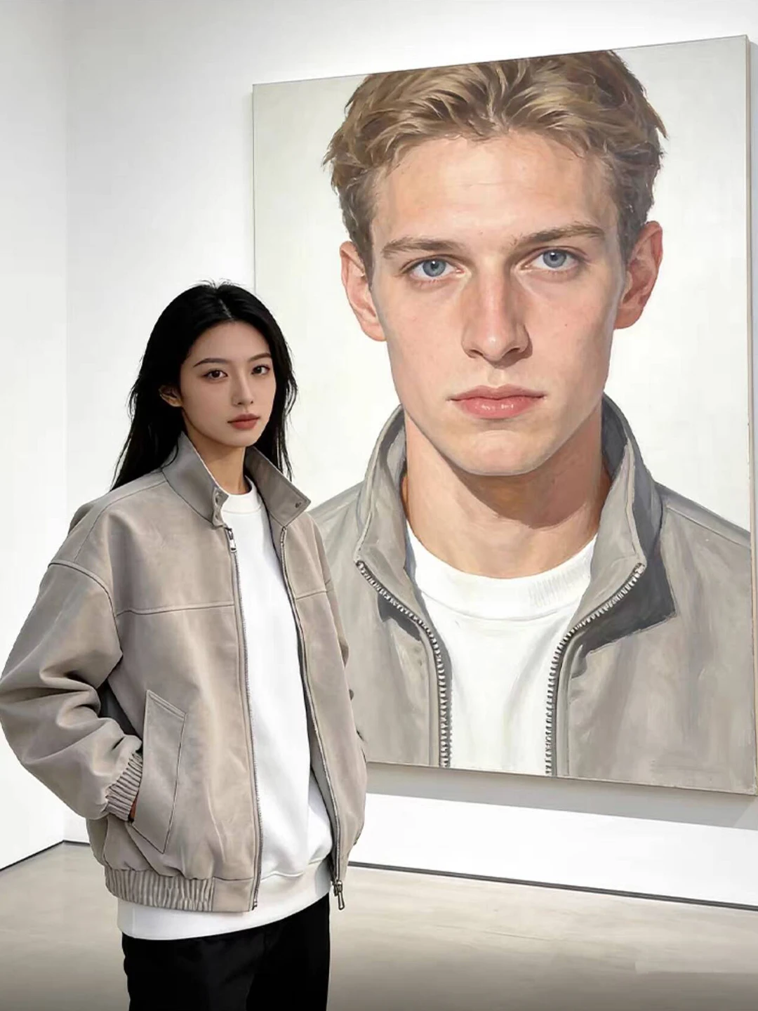 

Мужская мотоциклетная куртка Cleanfit с воротником-стойкой из искусственной кожи, приталенная, для байкеров, весна-осень