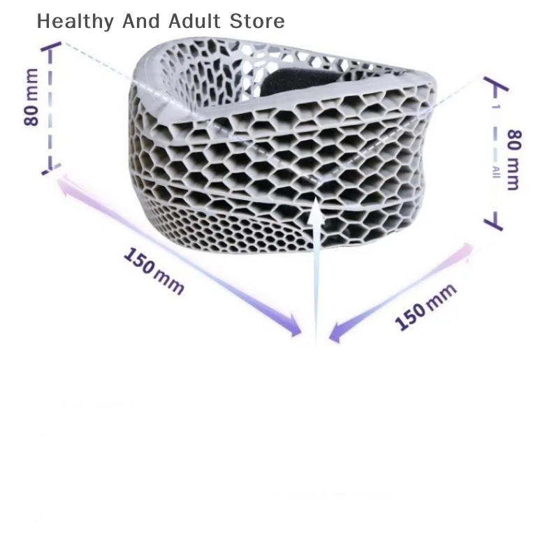 وسادة دعم عنق الرحم للجنسين مضادة للفيونكة، قوس عكسي ثابت لحماية الرقبة والكتف المستقرة في المكتب