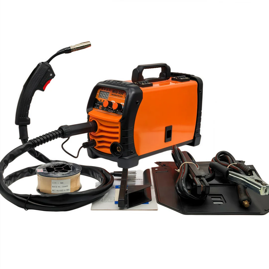 آلة لحام MIG-350 من الدرجة الاحترافية المدمجة بمكونات ممتازة لمتانة فائقة على الصفائح المعدنية المختلفة #3
