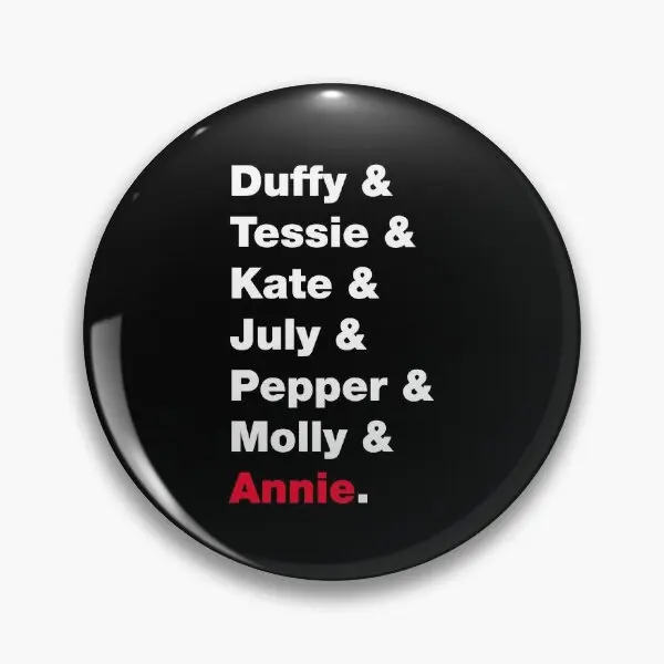 Annie The Musical Orphans  Soft Button Pin Collar Brooch Creative Badge Clothes Jewelry Women Lapel Pin Lover Decor Metal