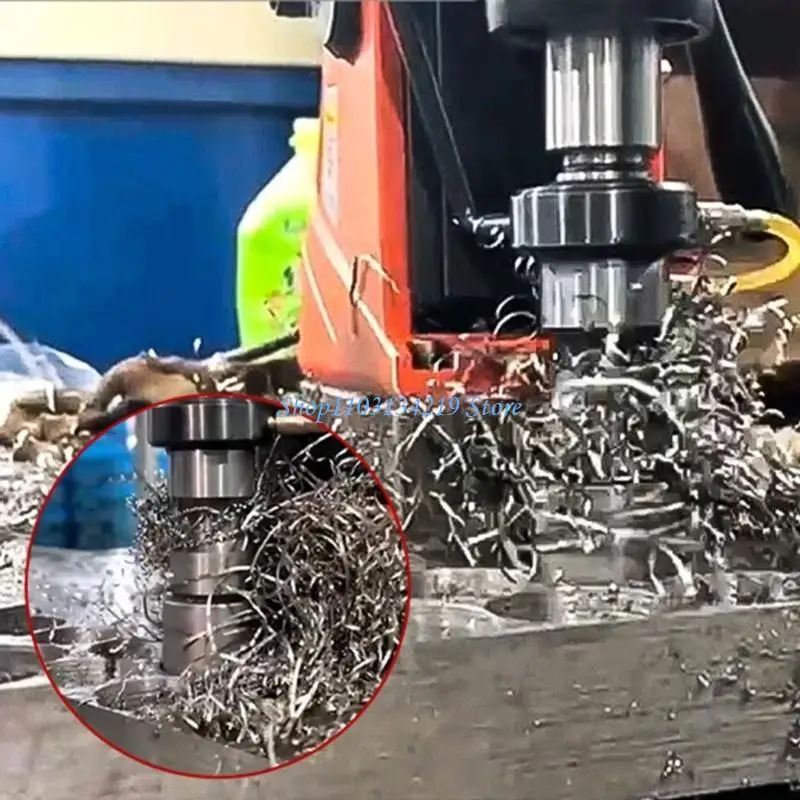 N5KC 12-28mm TCTS CUTTER (Shank in riper-in). 75mm حفرة معدنية المنشار. 3/4 "كربريد جوفاء الحفر بتات التدريبات المغناطيسية.