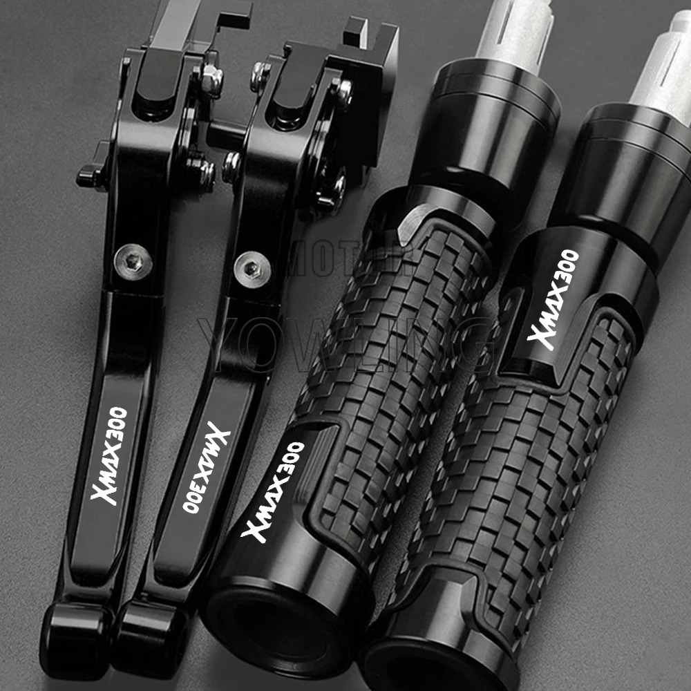 

For YAMAHA XMAX300 X MAX X-MAX 300 2018 2019 2020 2021 2022 2023 2024 Motorcycle Accessories Clutch Brake Levers Handlebar grips