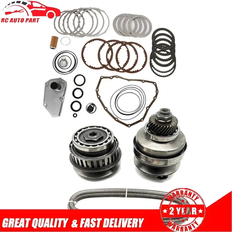 

JF015E RE0F11A Transmission Master Rebuild Kit & Pulley Set W/ Belt For Nissan
