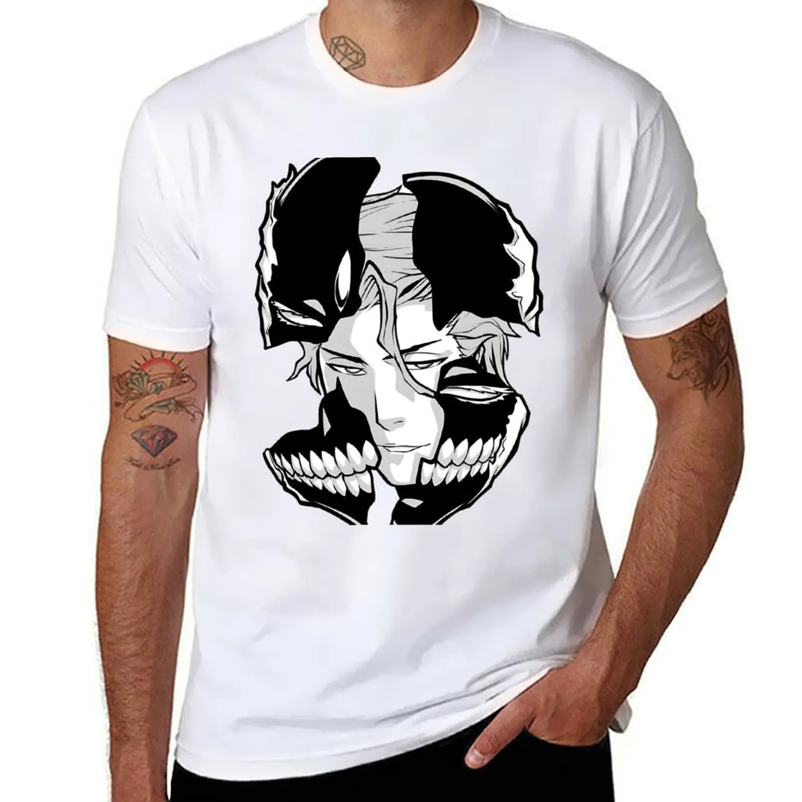 

Hollowed mask T-Shirt t shirt man plain t shirts for man graphic tees t shirts for man graphic vintage T-shirt