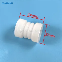 Special White Seal Tube Big Corrugated Sealing Sleeve New Spare Part Beater Rod Ice Cream Machines Accessory Fitting Length 44mm