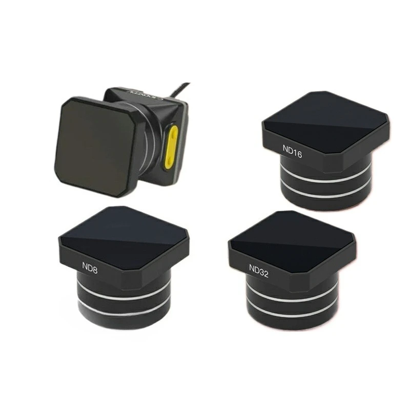 

Caddx Snail ND Filter Walksnail Комплект лунного света ND8/ND16/ND32 Аксессуары для линз Адаптируется к воздушному блоку