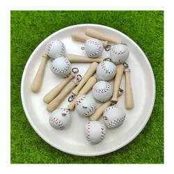 1:12 Doll house Miniature Baseball Scene Model Props Accessories Sports Toy