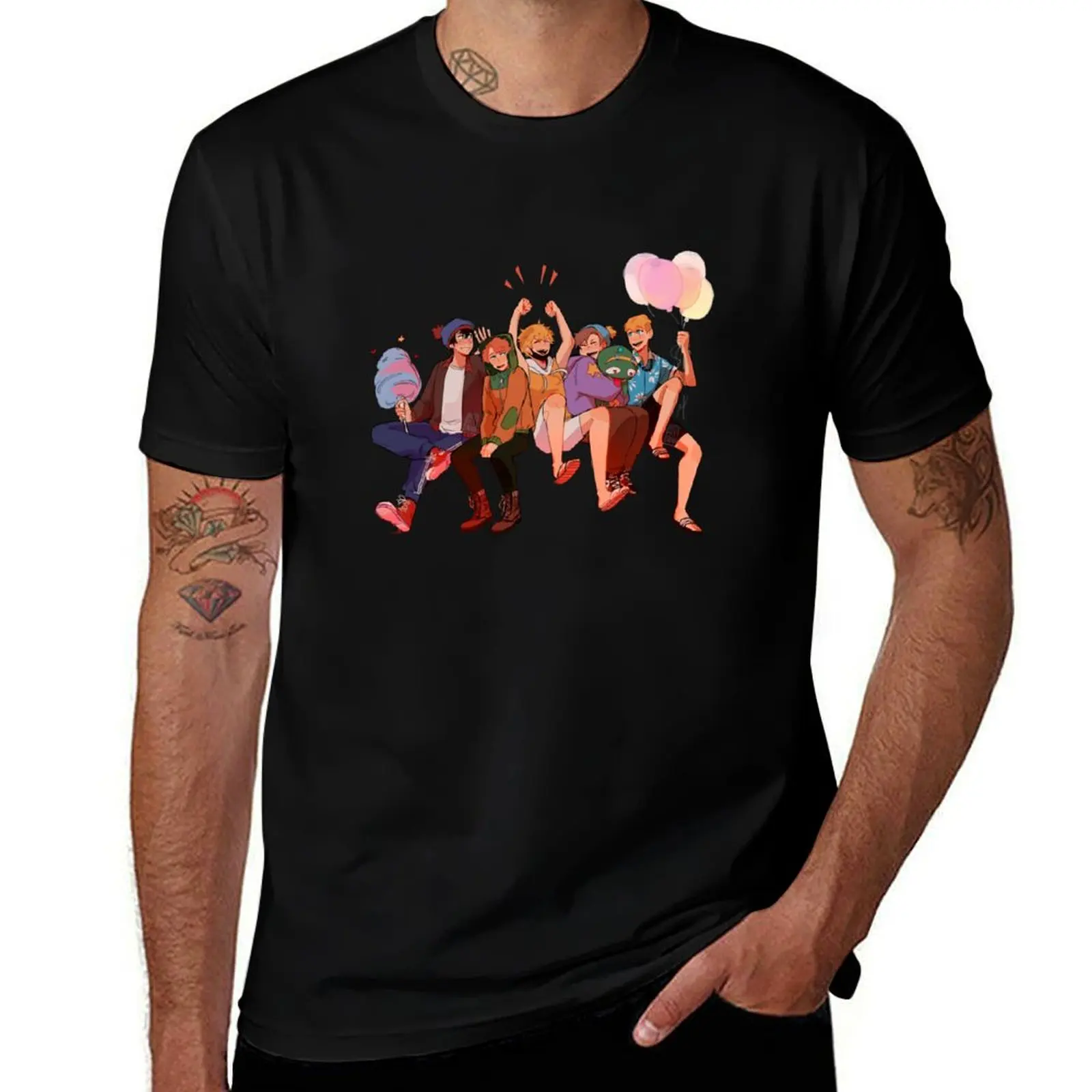 

Carnival Run T-Shirt man t shirts high quality luxury brand man t shirt graphic T-Shirt