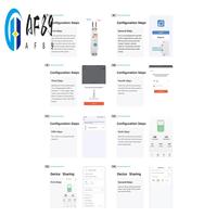 AF89-TOMZN 63A Tuya Wifi MCB Circuit Breaker Over Current Under Voltage Protection Power Metering Wireless Remote Control Switch